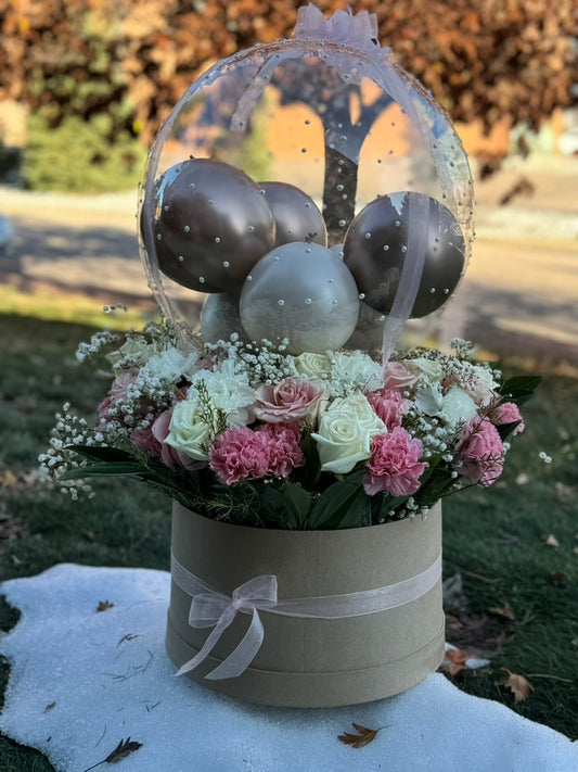 Elegant Bloom Sphere Bouquet