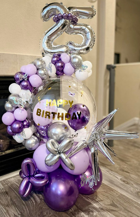 Butterfly Birthday Balloon Arrangement